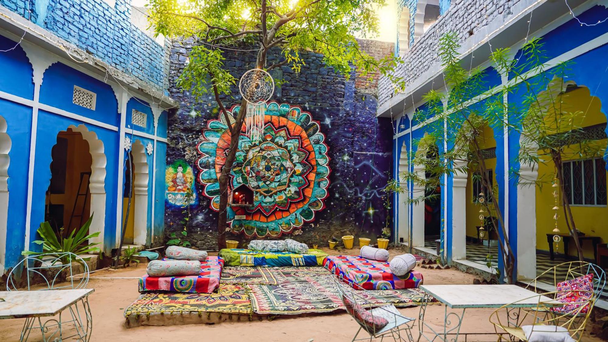 Hide-In Pushkar Hostel Eksteriør bilde