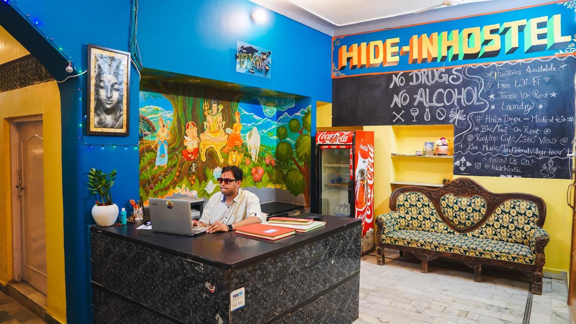 Hide-In Pushkar Hostel Eksteriør bilde