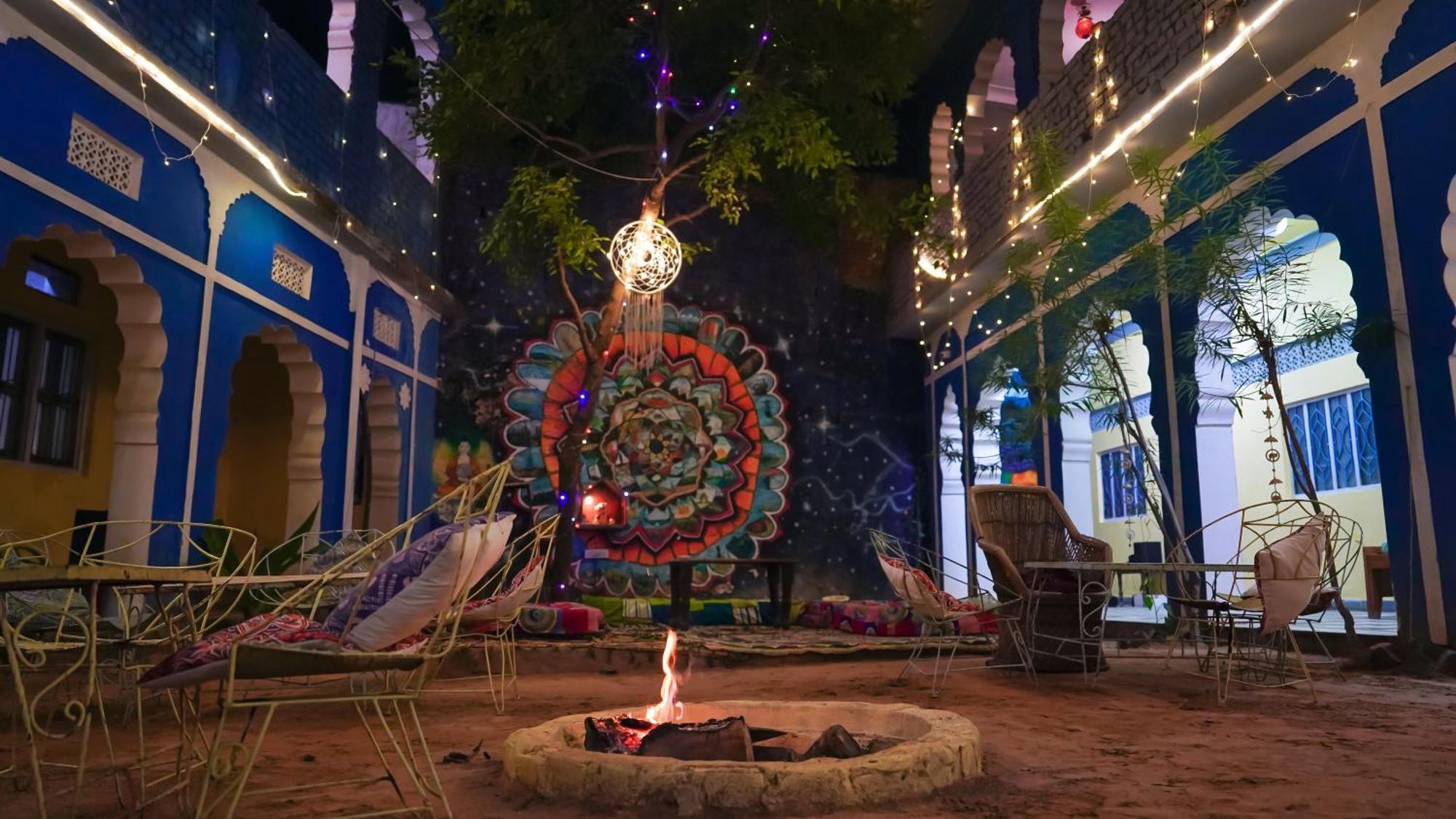 Hide-In Pushkar Hostel Eksteriør bilde